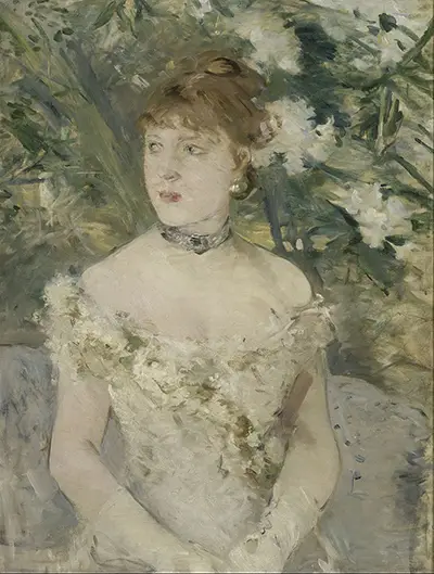 Young Girl in a Ball Gown Berthe Morisot